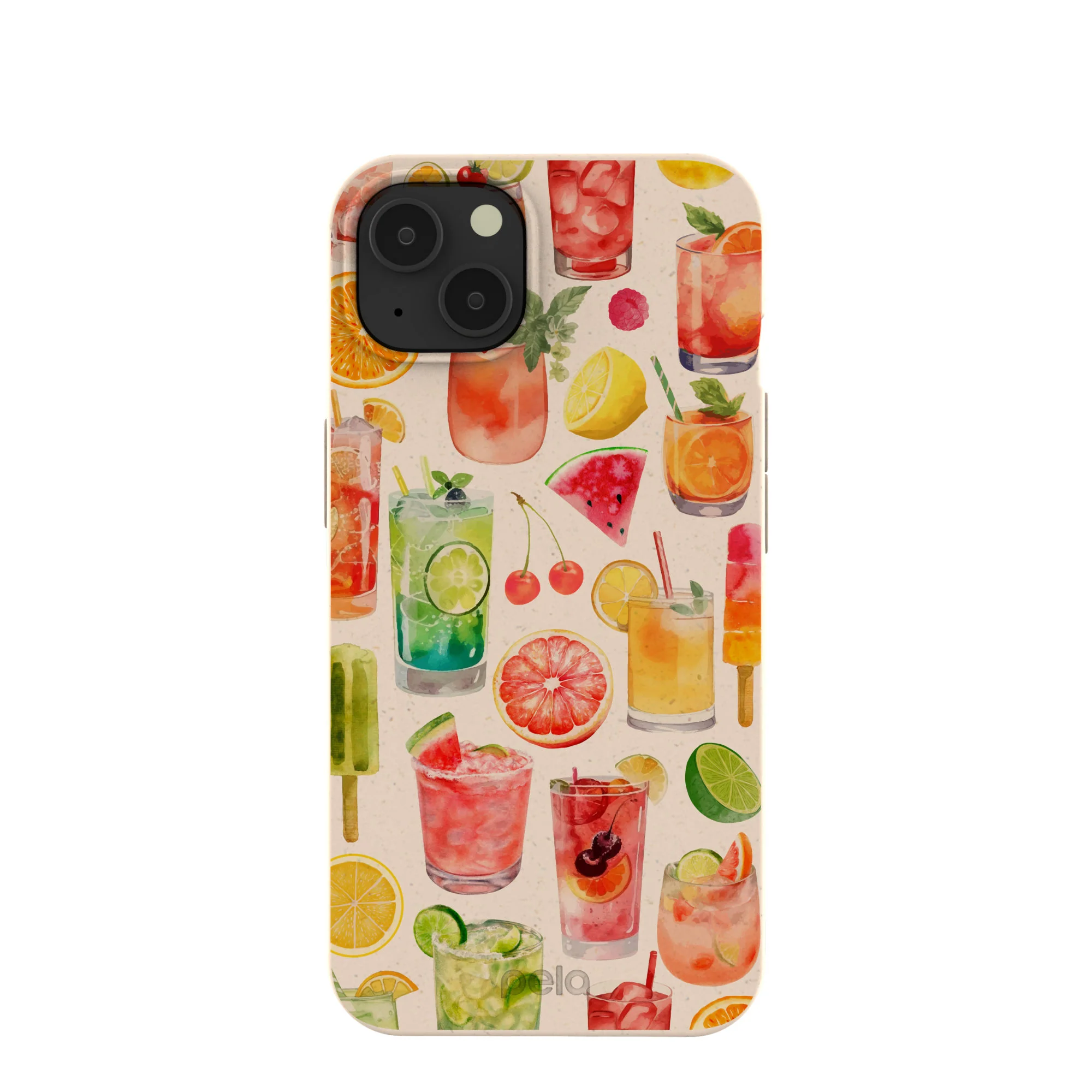 Seashell Sunset Sips iPhone 13 Case