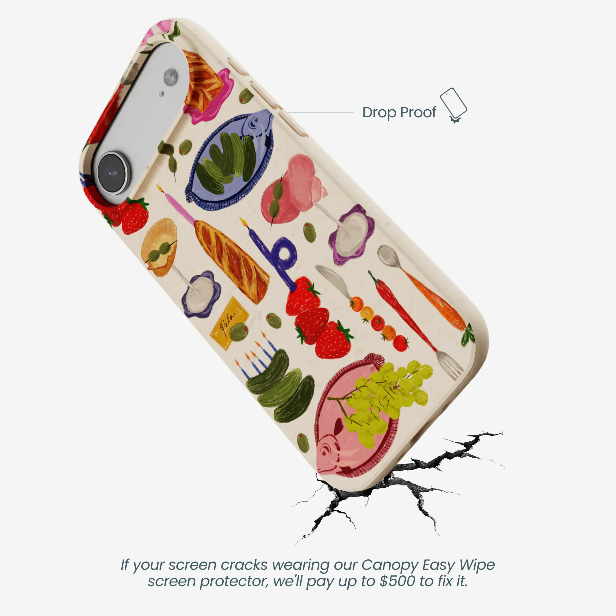 Seashell Surreal Soiree iPhone Air Case - Image 5