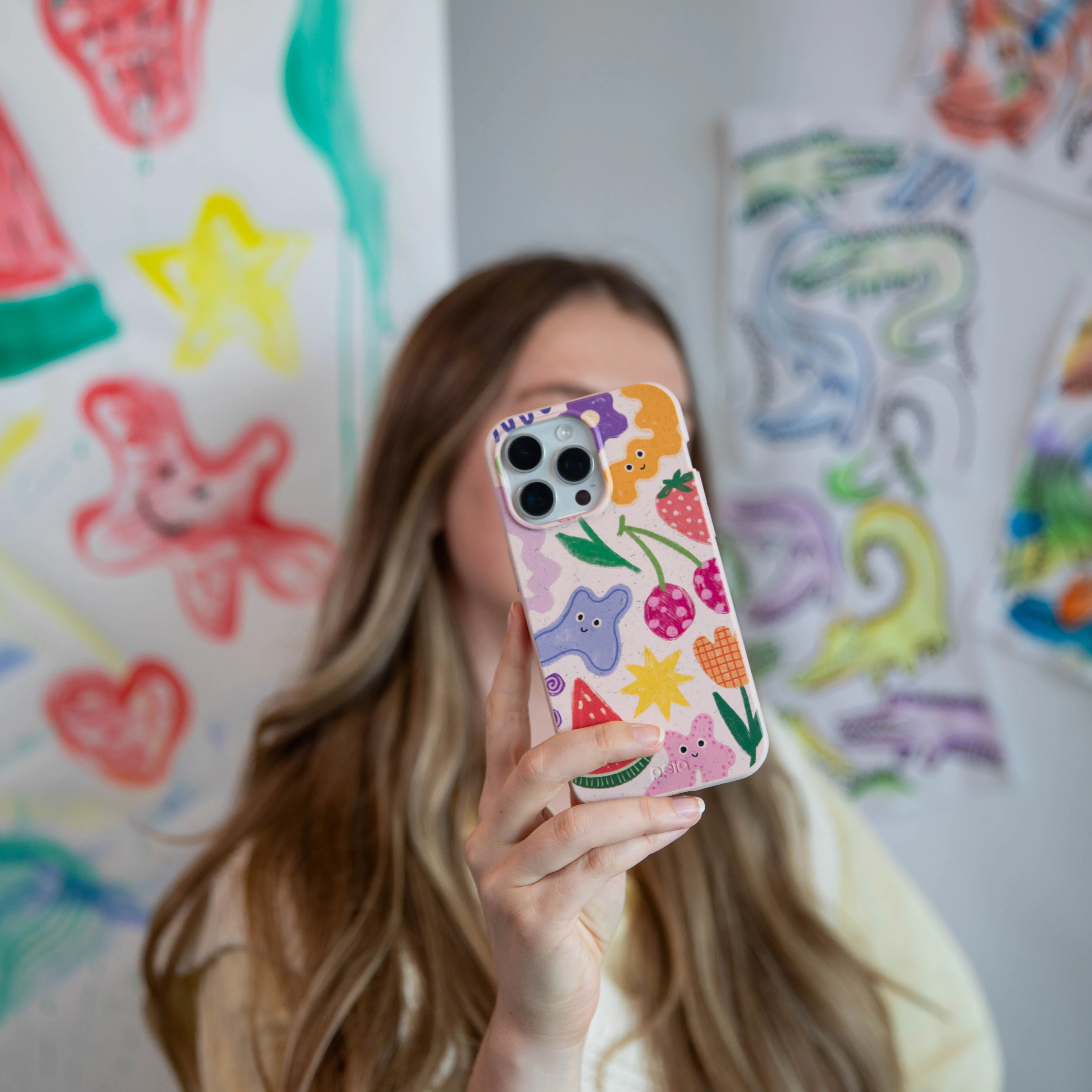 Seashell Whimsy Shapes iPhone XR Case - Image 2