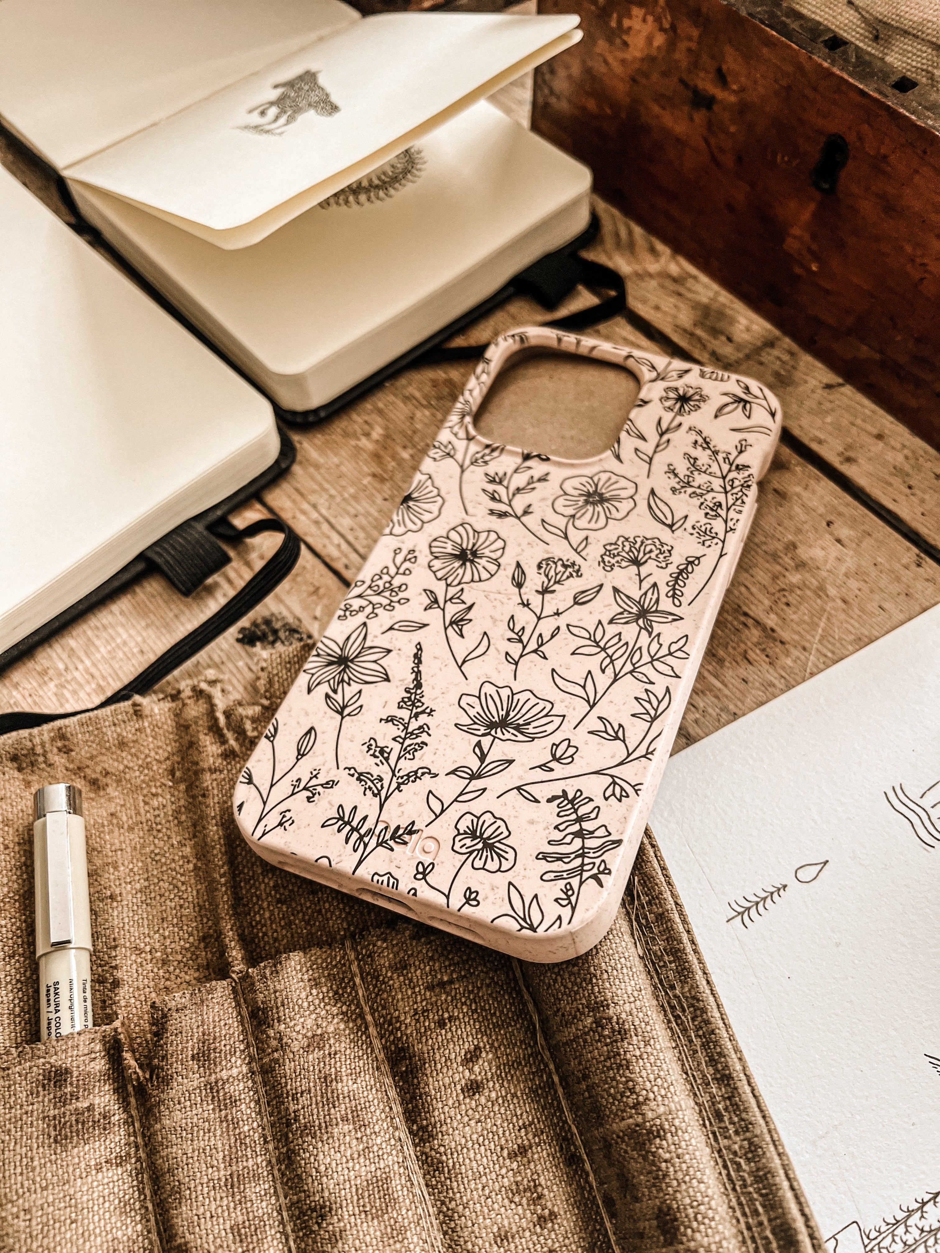 Seashell Wild Flower Google Pixel 9a Case - Image 2