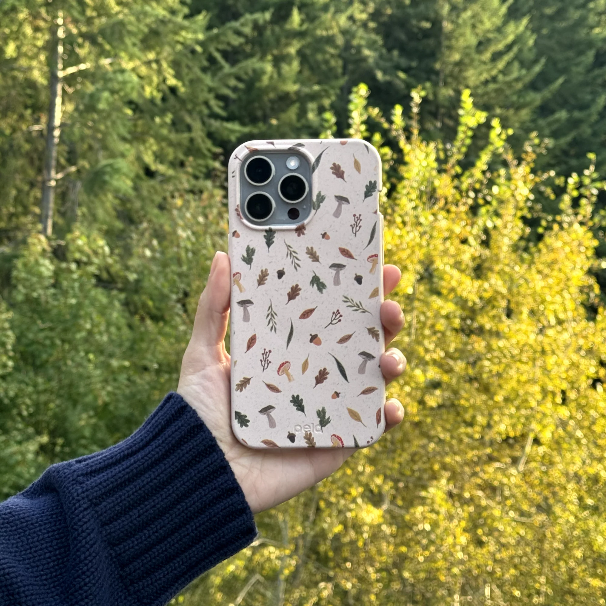 Seashell Woodland Harvest iPhone Air Case - Image 2