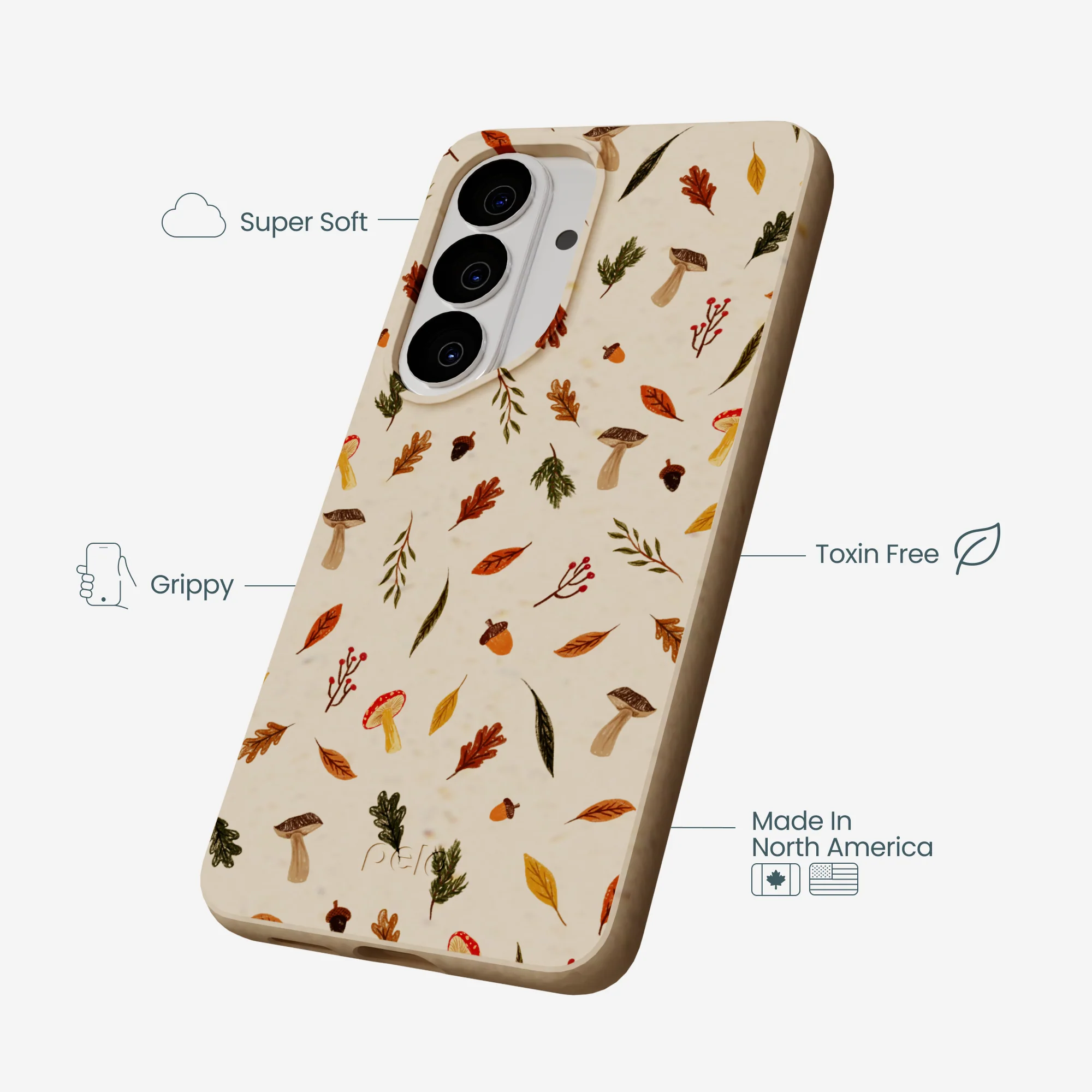 Seashell Woodland Harvest Samsung Galaxy S26 Case - Image 4